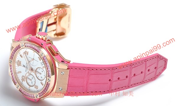 ウブロ 時計 コピー ビッグバン ローズ?341.PP.2010.LR.1933