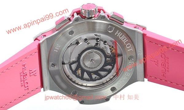 ウブロ 時計 コピー ビッグバン ローズスチール?341.SP.6010.LR.1933