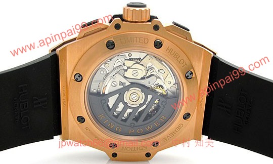 ウブロ 時計 コピーキングパワー フドロワイヤント ゴールド 自動巻き 715.PX.1128.RX