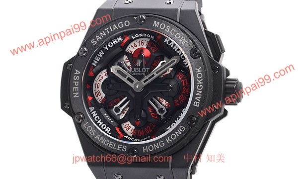 ウブロ 時計 コピー キングパワー ウニコ ＧＭＴ セラミック 771.CI.1170.RX