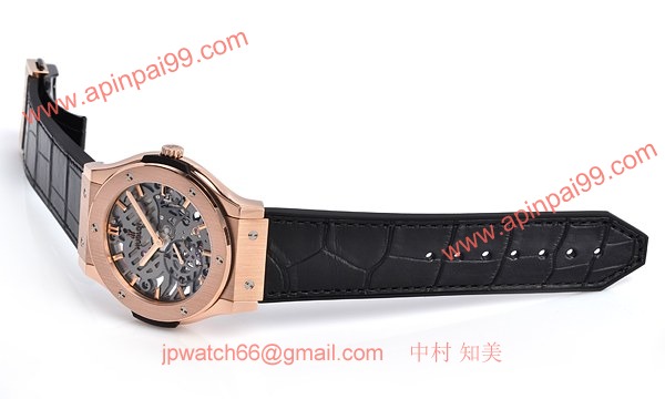 ウブロ 時計 コピー クラシックフュージョン クラシコ ウルトラシン スケルトンキングゴールド 545.OX.0180.LR