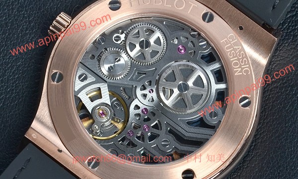 ウブロ 時計 コピー クラシックフュージョン クラシコ ウルトラシン スケルトンキングゴールド 545.OX.0180.LR