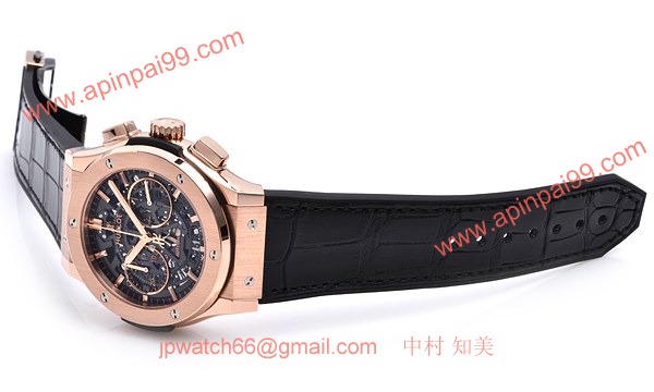 ウブロ 時計 コピー クラシックフュージョン アエロクロノグラフ キングゴールド 525.OX.0180.LR