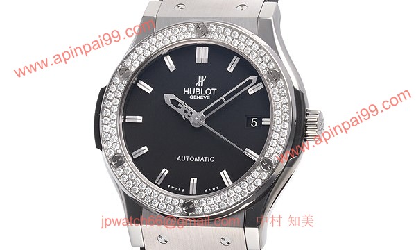 ウブロ 時計 コピー クラシックフュージョン チタニウム ダイヤモンド 511.NX.1170.LR.1104