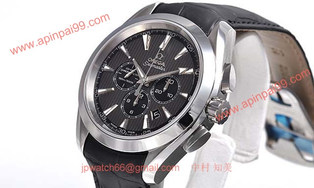 (OMEGA)オメガ スーパーコピー時計 シーマスタークロノコーアクシャルアクアテラクロノメーター 231.13.44.50.06.001