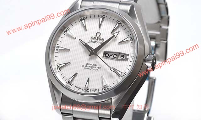 オメガ 時計 OMEGA腕時計コピー シーマスターコーアクシャルアクアテラアニュアルカレンダー 231.10.43.22.02.001