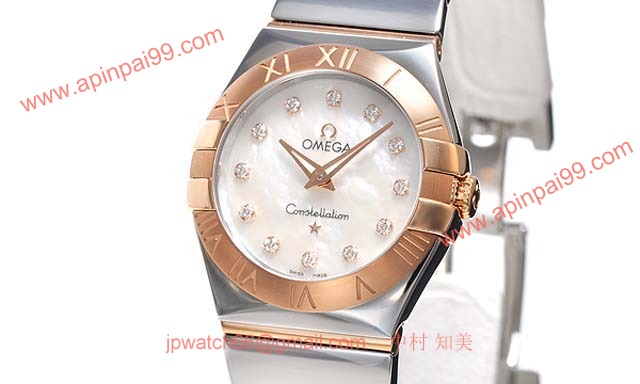 オメガ 時計コピー ブランドコピーコンステレーション ポリッシュクォーツ 123.20.27.60.55.003