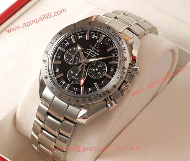 ブランド オメガ 腕時計コピー通販 スピードマスター コーアクシャルGMT 3581-50