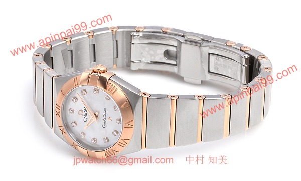 ブランド オメガ 腕時計ーコピー激安レーション ブラッシュクォーツ 123.20.24.60.55.001