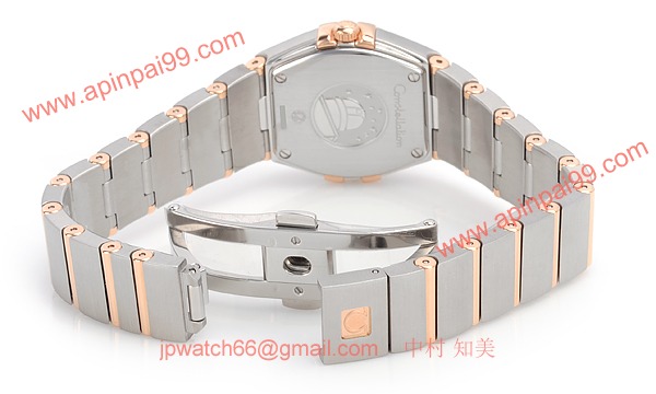 オメガ時計コピーレーション ブラッシュクォーツ 123.20.24.60.63.001