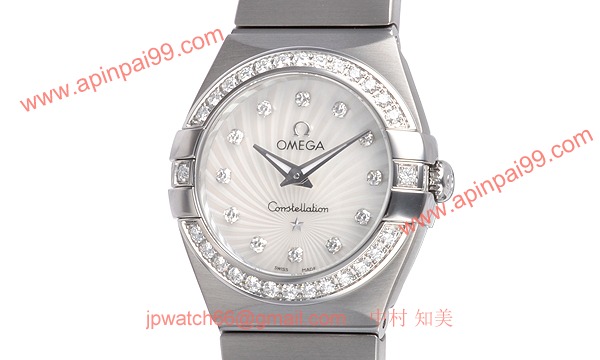 オメガ時計コピーレーション ブラッシュクォーツ 123.15.24.60.55.002