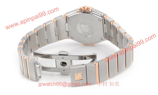 オメガ時計コピーレーション ブラッシュクォーツ 123.25.24.60.63.001