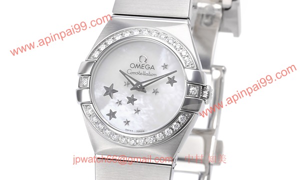 オメガ時計コピーレーション ブラッシュクォーツ 123.15.24.60.05.003