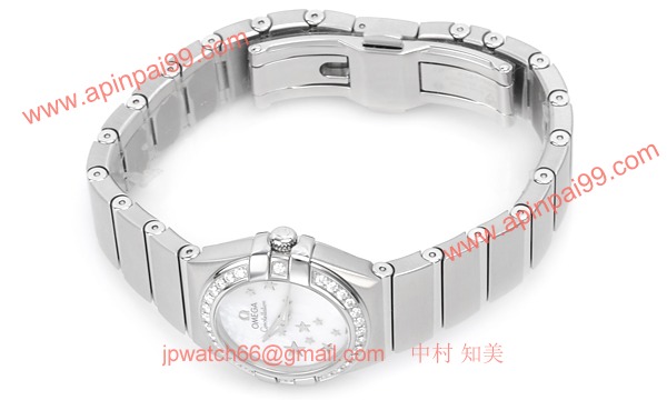 オメガ時計コピーレーション ブラッシュクォーツ 123.15.24.60.05.003