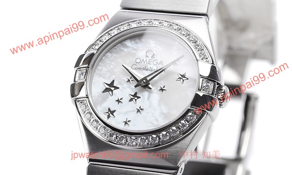 オメガ時計コピーレーション ブラッシュクォーツ 123.15.24.60.05.003