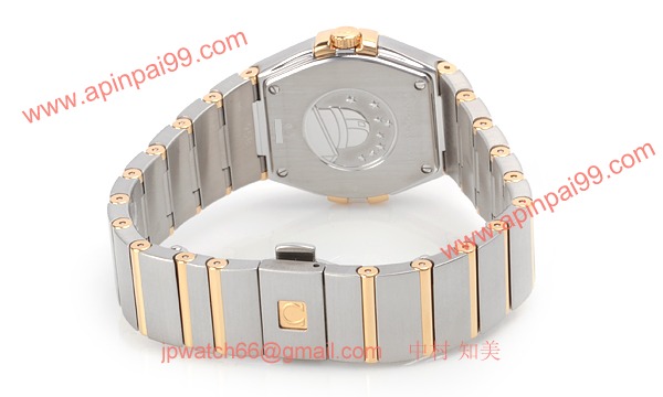 オメガ時計コピーレーション ブラッシュクォーツ 123.20.27.60.08.001