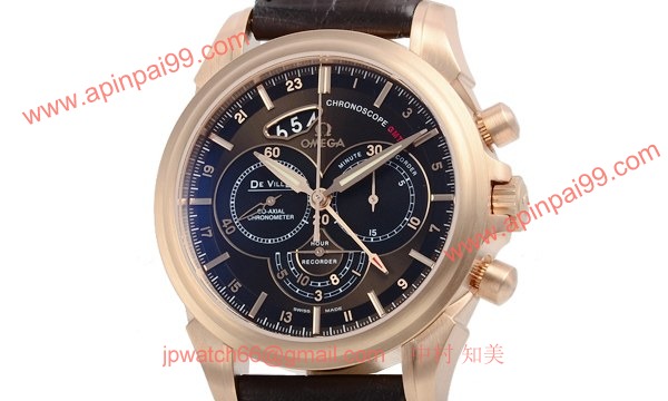 オメガ スーパーコピー デビル コーアクシャル クロノスコープ422.53.44.52.13.001