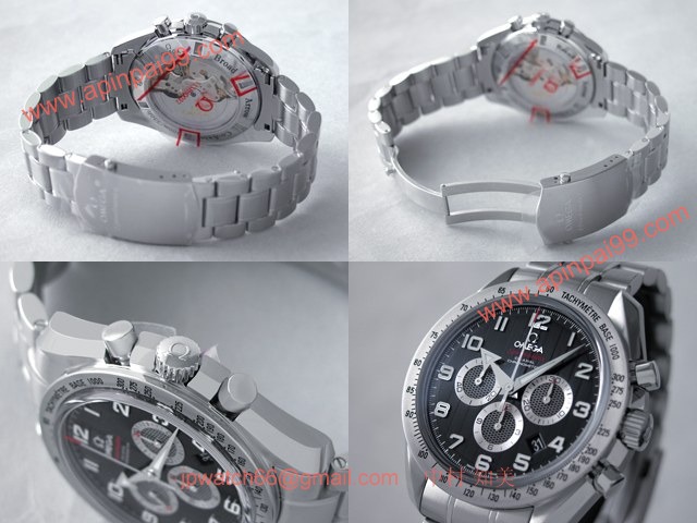 OMEGAオメガ コピー スピードマスター ブロードアロー ブラック 321.10.44.50.01.001