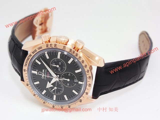 OMEGAオメガ コピー スピードマスター ブロードアロー1957　50周年 ブラック/グレー 321.53.42.50.01.001