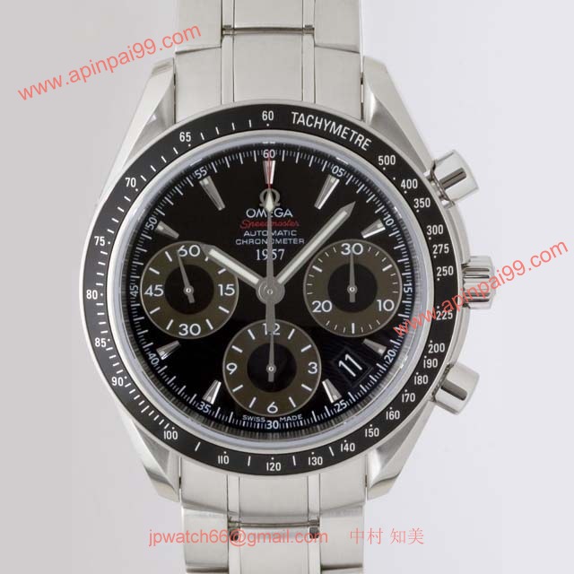 OMEGAオメガ コピー スピードマスター ブラック/グレー 323.30.40.40.01.001