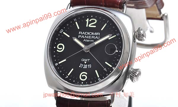 パネライ(PANERAI) スーパーコピー時計 ラジオミール GMTアラーム PAM00355