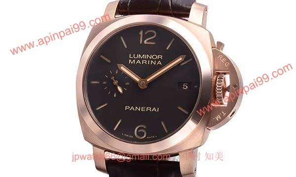 パネライ(PANERAI) コピー時計 ルミノール1950マリーナ3デイズ オートマチック42㎜ PAM00393