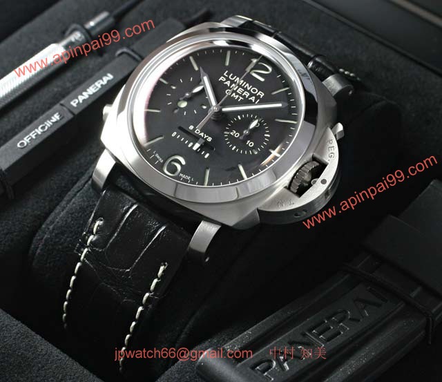 PANERAIパネライ ルミノールスーパー時計コピー1950エイトデイズ クロノモノプルサンテGMT PAM00275