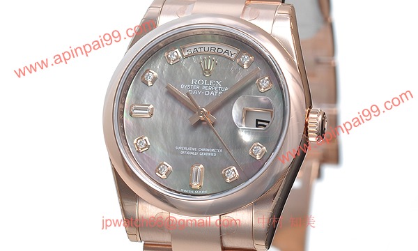 ロレックス(ROLEX) 時計 デイデイト 118205NG