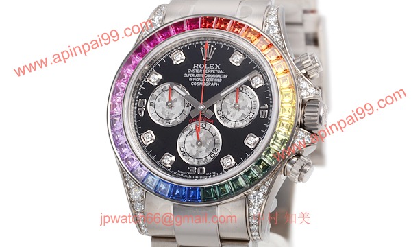 ROLEX ロレックス スーパーコピー 時計 デイトナ レインボー 116599RBOW