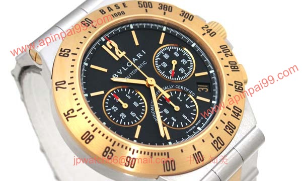Bvlgari ブルガリ時計偽物 コピー ディアゴノプロフェッショナルタキメトリッククロノ CH40SGDTA