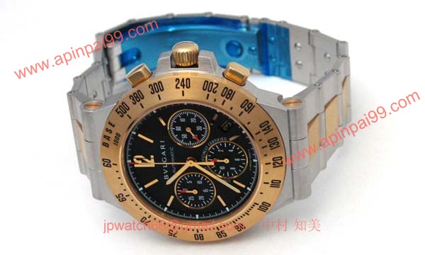 Bvlgari ブルガリ時計偽物 コピー ディアゴノプロフェッショナルタキメトリッククロノ CH40SGDTA