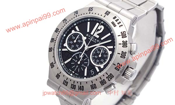 Bvlgari ブルガリ時計偽物 コピー ディアゴノプロフェッショナルタキメトリッククロノ CH40SSDTA/N
