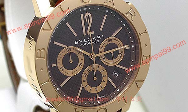 Bvlgari ブルガリ時計偽物 コピー クロノ タイプ 新品メンズ BBP42C11GLDCH/N