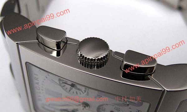 ブルガリ時計コピー Bvlgari 腕時計激安 レッタンゴロクロノ 新品メンズ RTC49WSSD