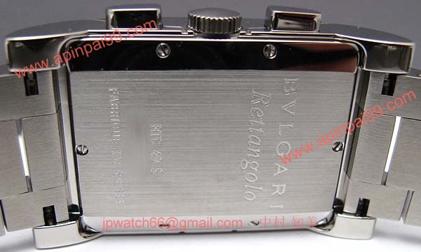 ブルガリ時計コピー Bvlgari 腕時計激安 レッタンゴロクロノ 新品メンズ RTC49WSSD