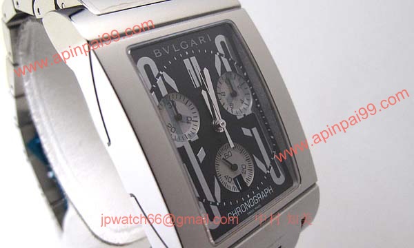 ブルガリ時計コピー Bvlgari 腕時計激安 レッタンゴロクロノ 新品メンズ RTC49BSSD 