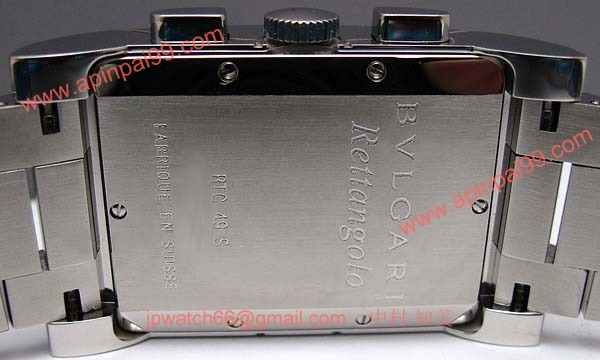 ブルガリ時計コピー Bvlgari 腕時計激安 レッタンゴロクロノ 新品メンズ RTC49BSSD 