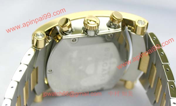 ブルガリ時計コピー Bvlgari 腕時計激安 アショーマクロノ 新品メンズ AA48C6SGDCH