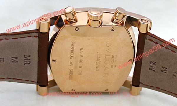 ブルガリ時計コピー Bvlgari 腕時計激安 アショーマクロノ08年限定 新品メンズ AAP48C5GLDCH