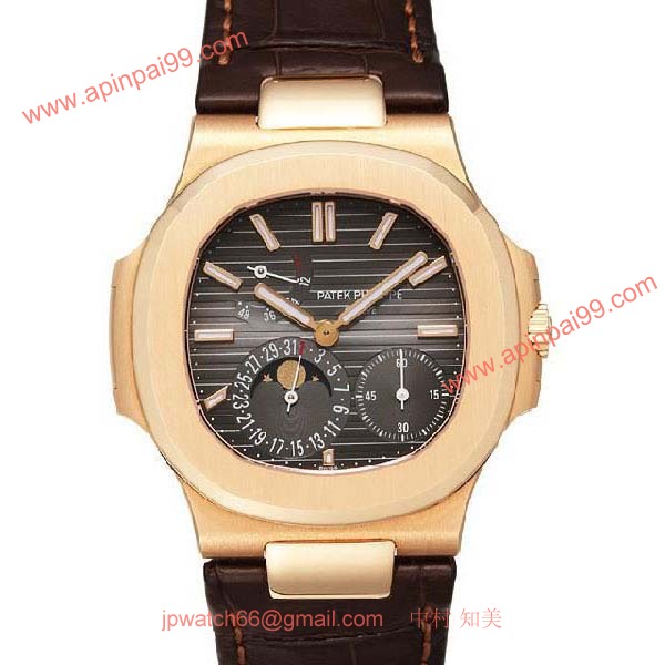 パテックフィリップ 腕時計コピー Patek Philippeノーチラス パワーリザーブ ムーンフェイズ　5712R