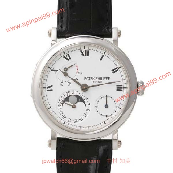 パテックフィリップ 腕時計コピー Patek Philippeパワーリザーブ ムーンフェイズ　5054P