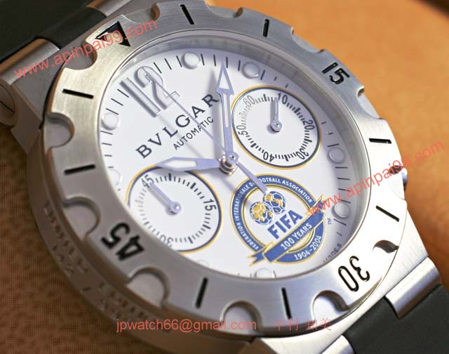 ブランド ブルガリBvlgari 時計コピー ディアゴノ スクーバ クロノ SC38WSV/FIFA