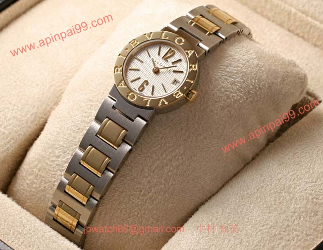 BVLGARIブルガリ時計 スーパーコピー レディース コンビ ホワイトダイヤル BB23WSGD/N