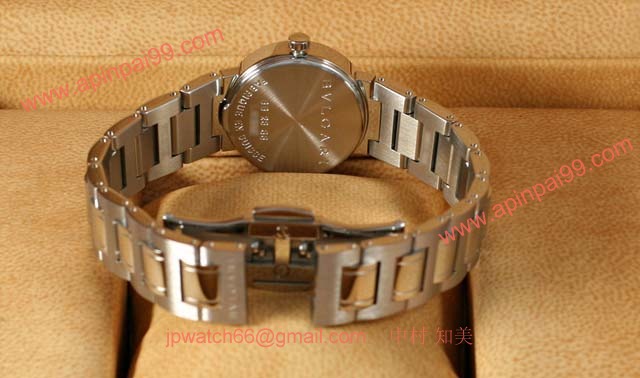 ブランド ブルガリBvlgari 時計コピー レディース ブラックダイヤル/12ダイヤインデックス BB23BSS/12N