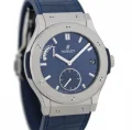 ウブロ HUBLOTスーパーコピー時計 ８デイズ パワーリザーブ チタニウム ブルー516.NX.7170.LR (2)