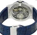 ウブロ HUBLOTスーパーコピー時計 ８デイズ パワーリザーブ チタニウム ブルー516.NX.7170.LR (4)