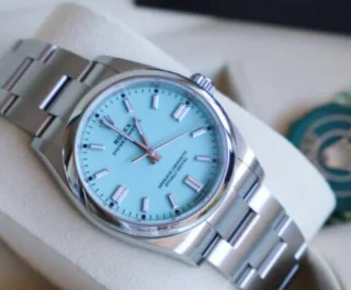 ブルーロレックスパーペチュアル ターコイズ 126000スーパーコピー時計