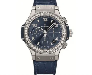 ビッグバンHublot スチール ブルー ダイヤモンド341.SX.7170.LR.1204