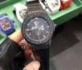 HUBLOT クラシックフュージョン ブラックダイアモンドTSH2001P550 (1)