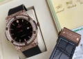 ダイヤモンドコピーHUBLOT クラシックフュージョン JZ2001P440ブラック (4)